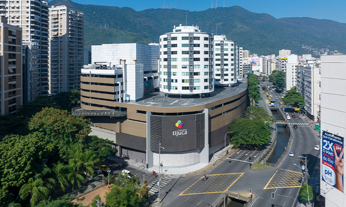 foto área do shopping tijuca